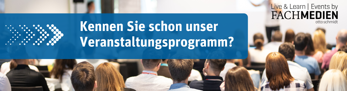 Veranstaltungsprogramm Live&Learn - Anzeige Desktop